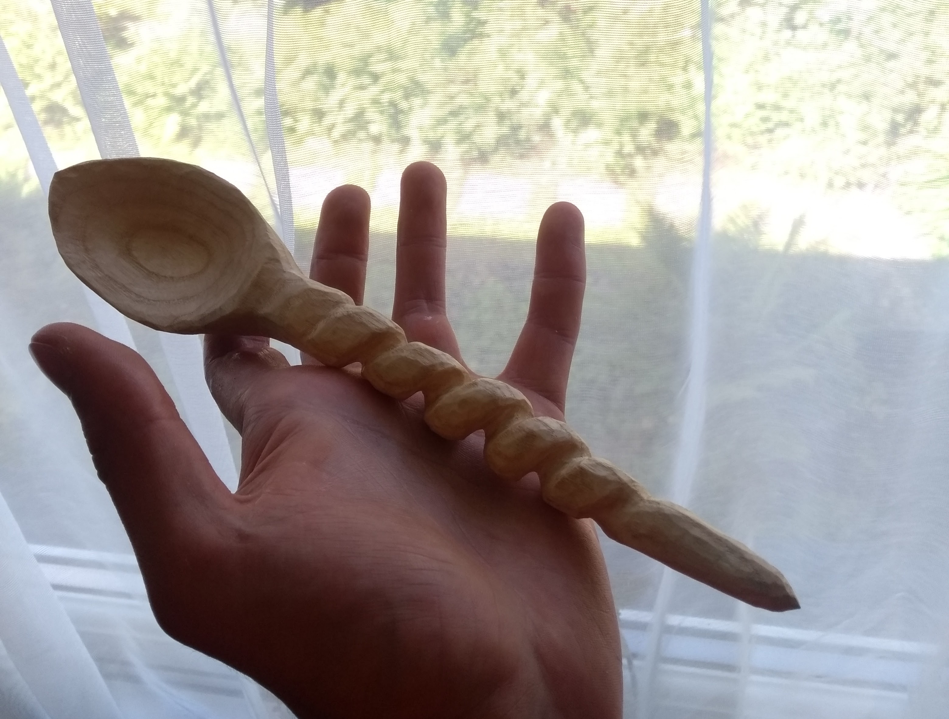 spiral spoon