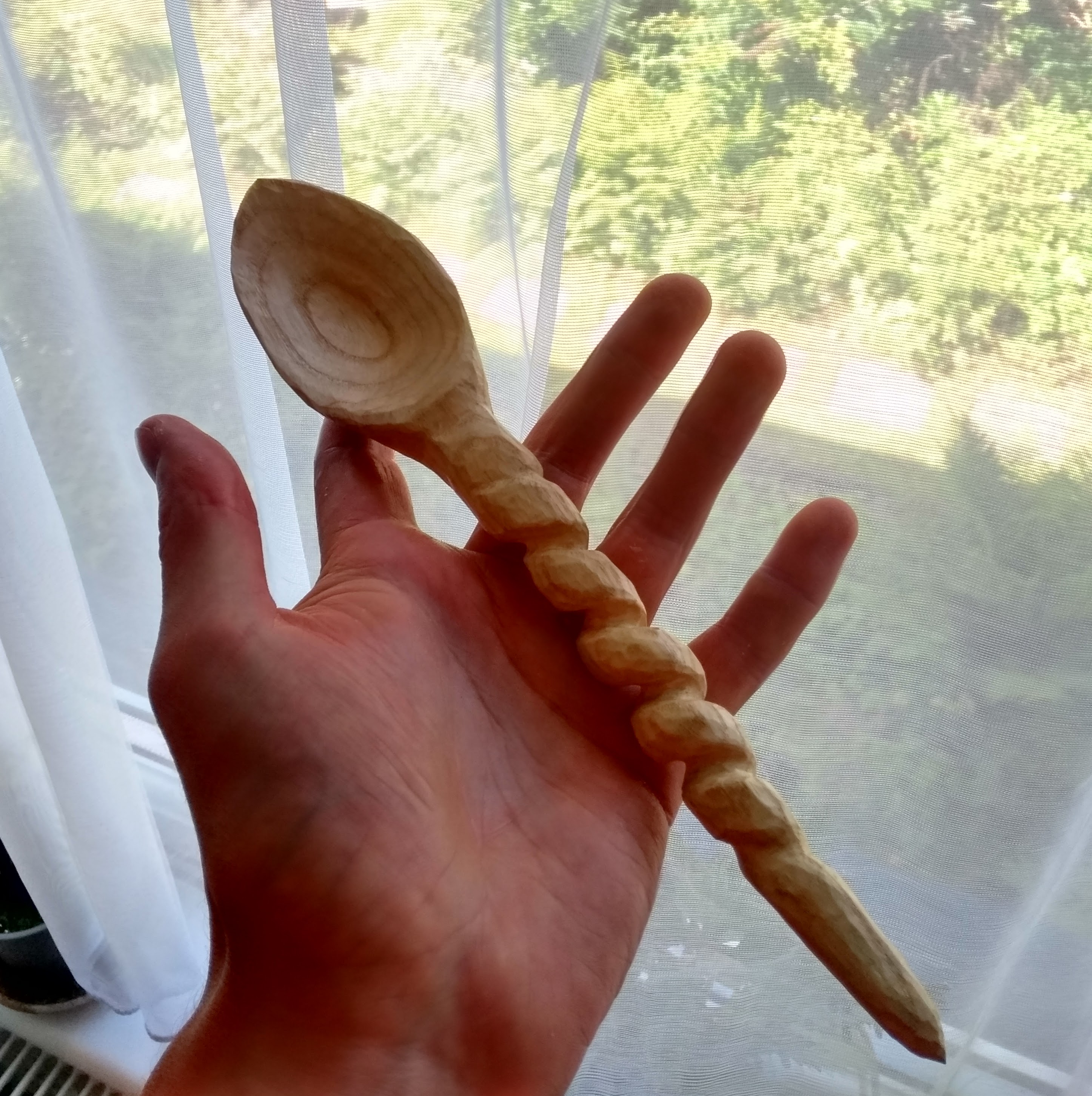 spiral spoon